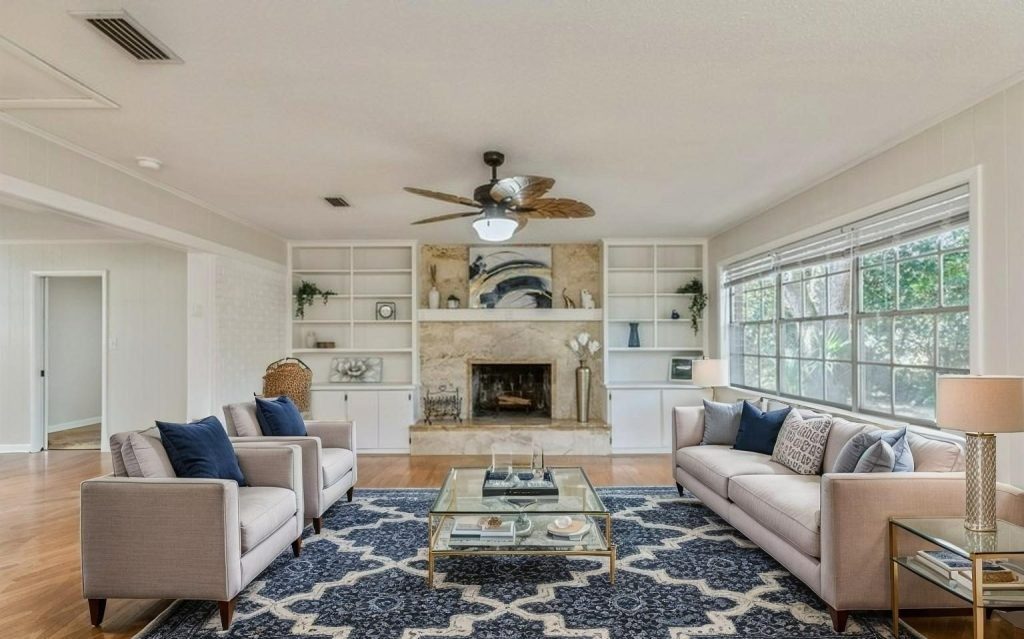 Staged Living Room Why Home Staging Is a Game-Changer in a Competitive Market